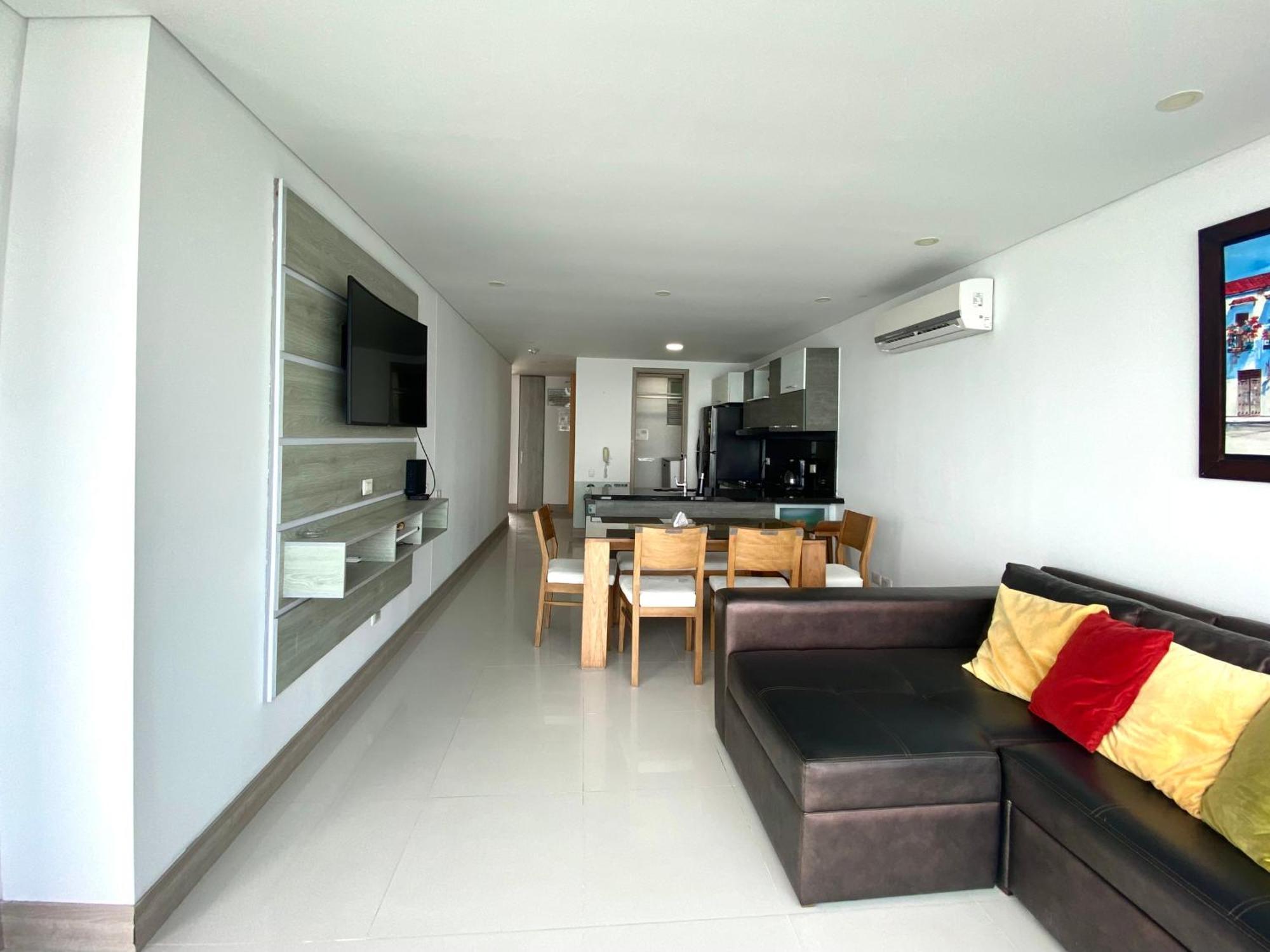 Apartamento En Cartagena Con Vista Al Mar Buitenkant foto