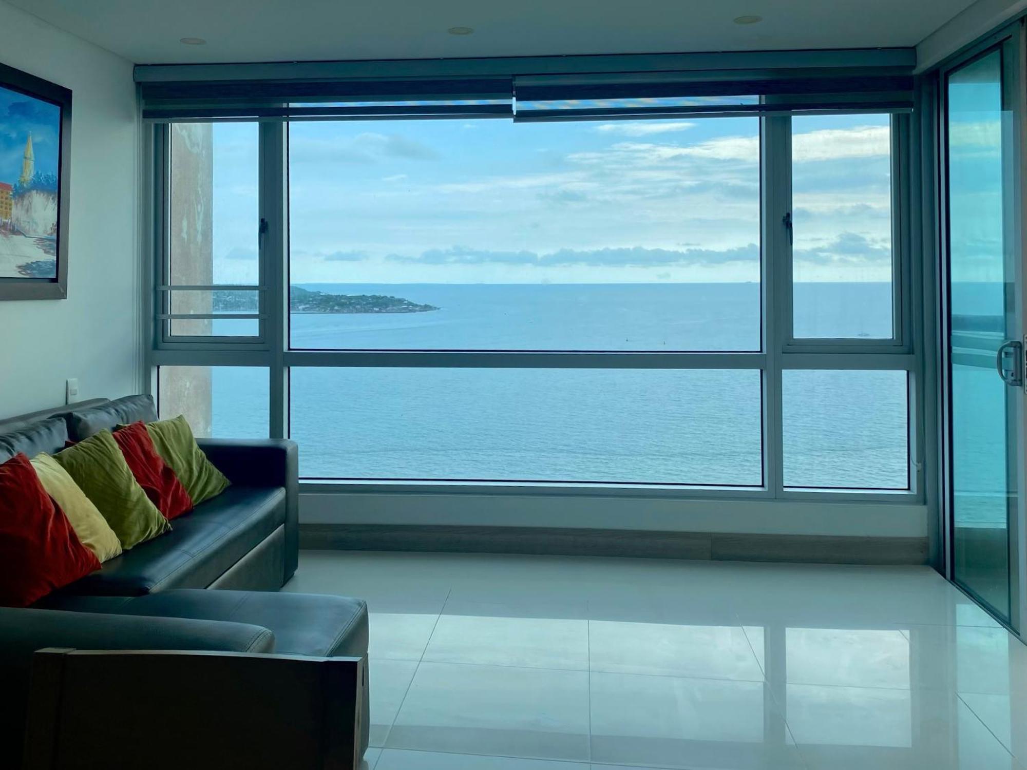 Apartamento En Cartagena Con Vista Al Mar Buitenkant foto