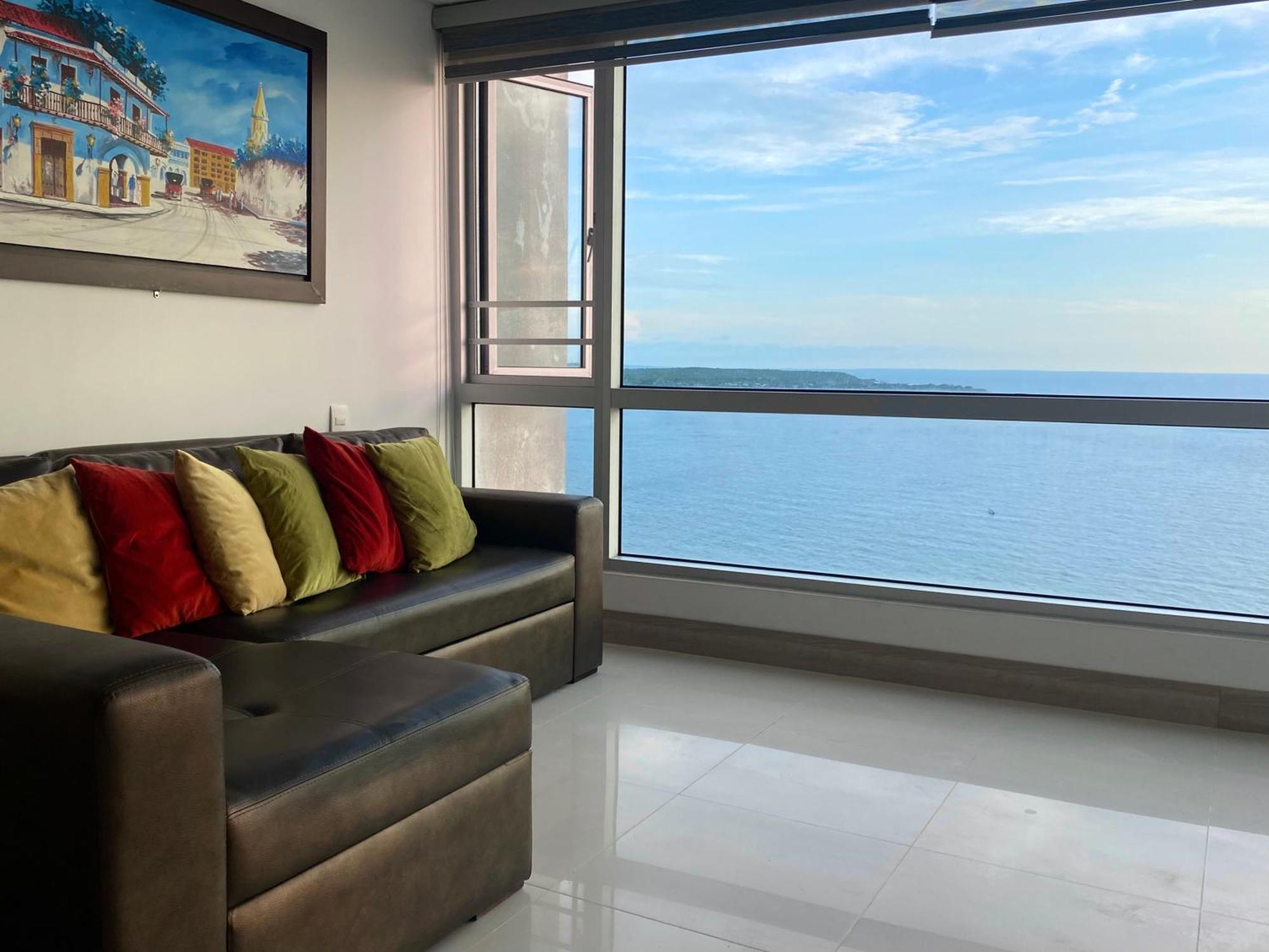 Apartamento En Cartagena Con Vista Al Mar Buitenkant foto