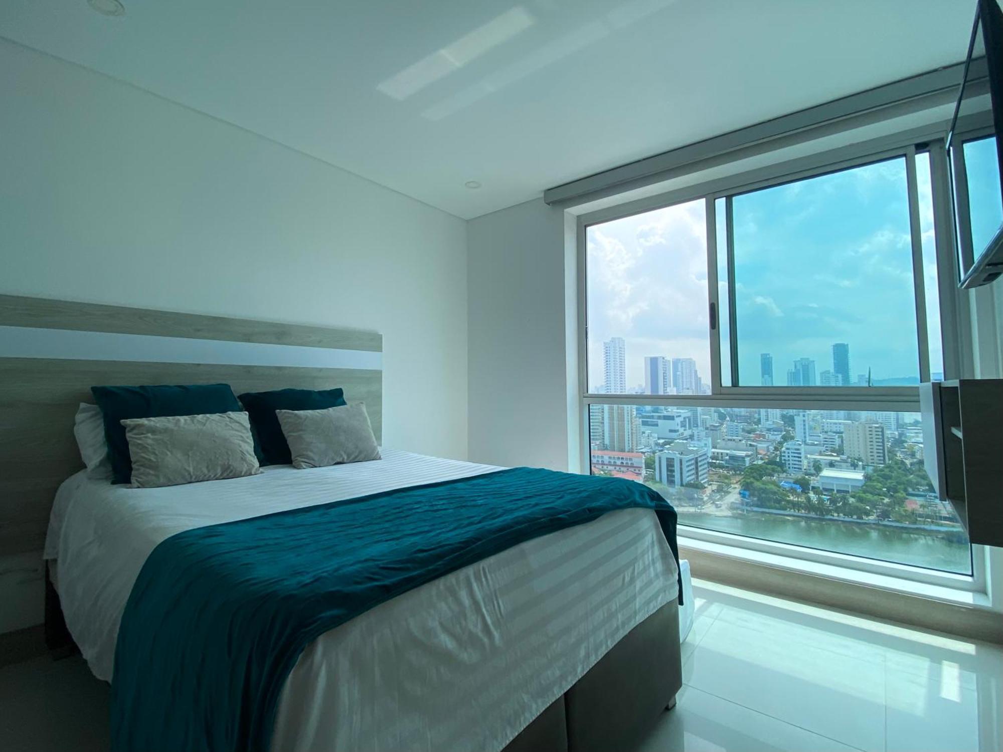 Apartamento En Cartagena Con Vista Al Mar Buitenkant foto
