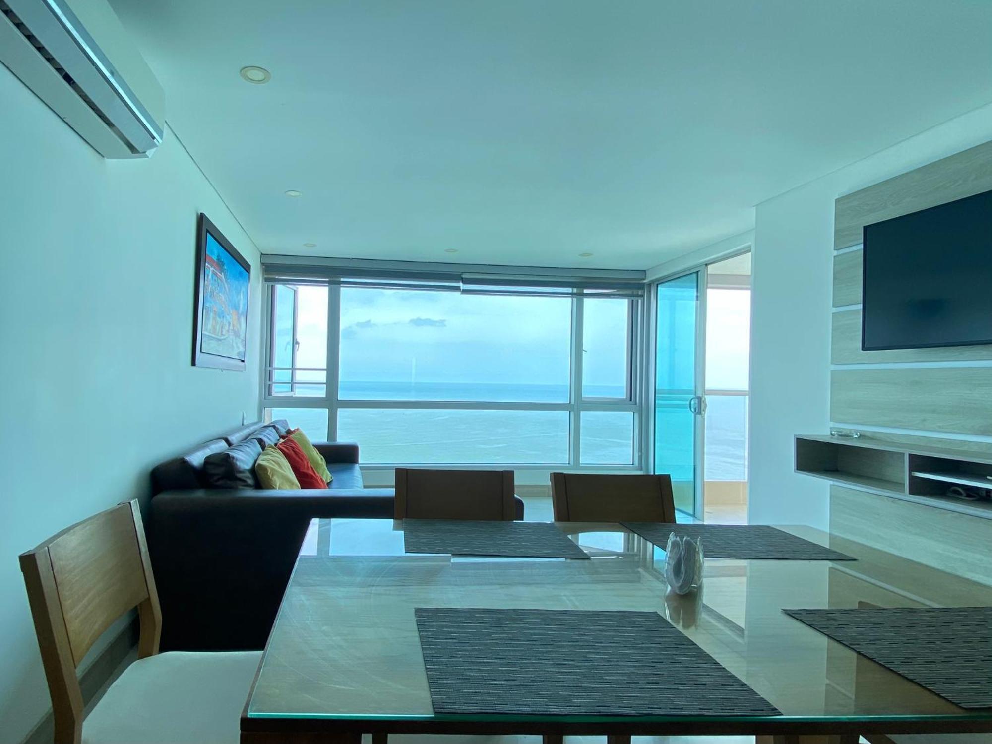 Apartamento En Cartagena Con Vista Al Mar Buitenkant foto