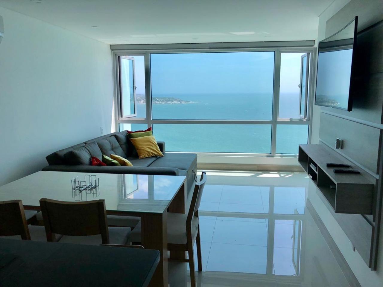 Apartamento En Cartagena Con Vista Al Mar Buitenkant foto
