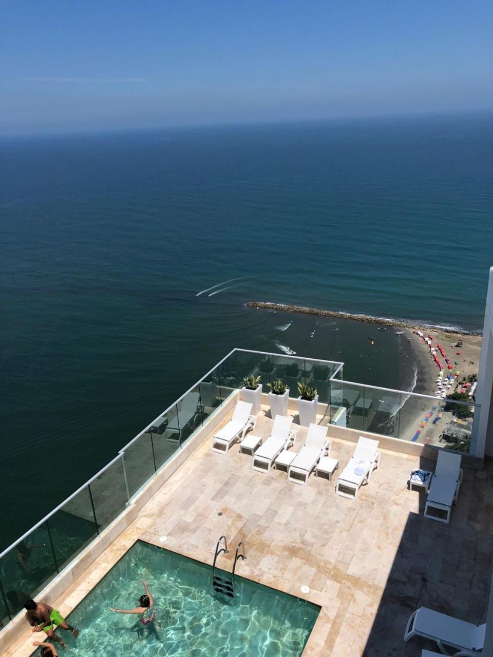 Apartamento En Cartagena Con Vista Al Mar Buitenkant foto